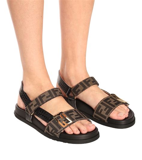 fendi sandals green|women Fendi sandals clearance.